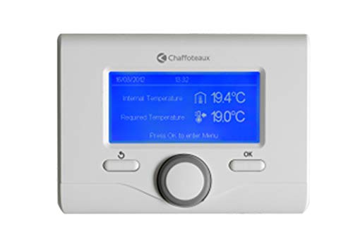 Thermostat d'ambiance EXPERT CONTROL CHAFFOTEAUX digital programmation hebdomadaire filaire modulant 3318870