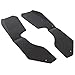 ALMULOO Fender Flares Extensions Compatible with 2009-2014 Polaris RZR-S 800, Front and Rear Mud Flaps