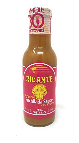 Ricante Hot Sauce Enchilada Sauce, 12 Fz #TOP1