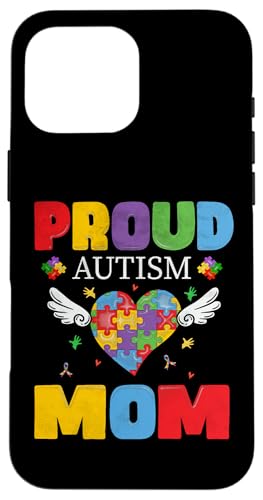 Proud Autism Mom Women Mother's Day Autism Awareness Mom �X�}�z�P�[�X iPhone 16 Pro Max �p