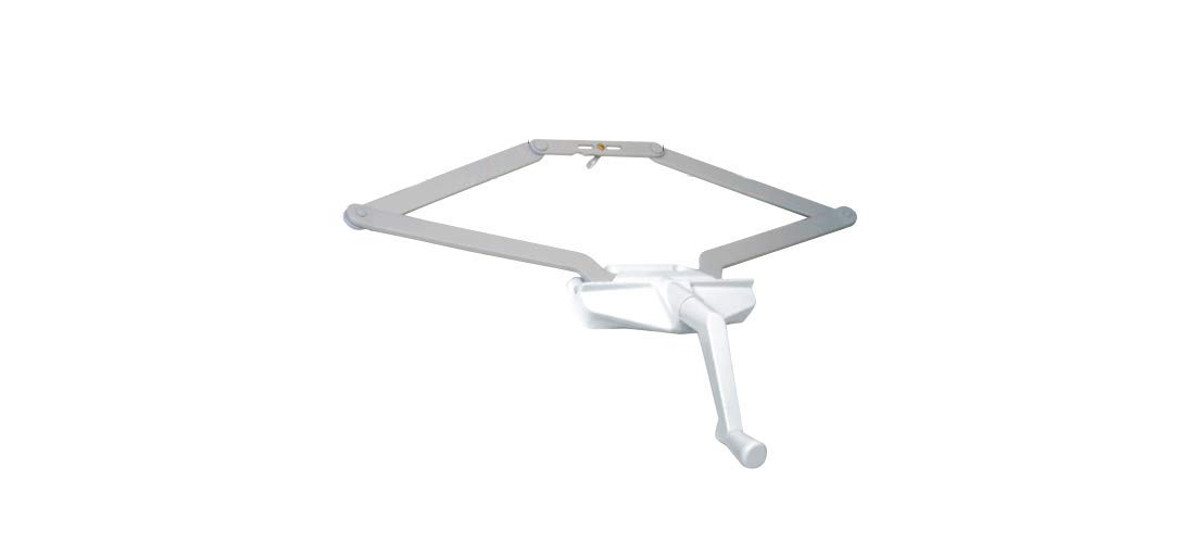 21-1/2 White Roto Gear Awning Window Operator