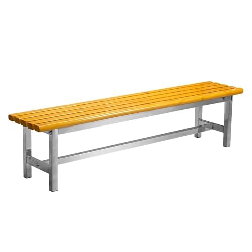 Banc d'extérieur en bois 2 à 3 places pour terrasse, parc et véranda