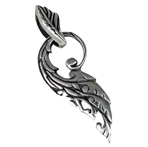 AFP Piuma di fenice Ciondolo in Argento 925