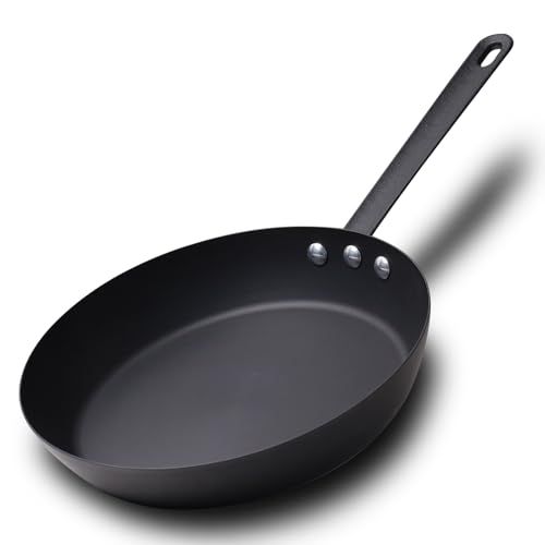 10-Inch Coating-Free Carbon Steel Frying Pan