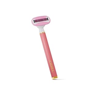 Truly Beauty Pink Razors for Women with 1 Razor with Flex Grip Handle & 1 Razor Blade Refill – Shaving Kit Women, Razor Gift Set for Women – Award Winning Best New Beauty She Finds 2022