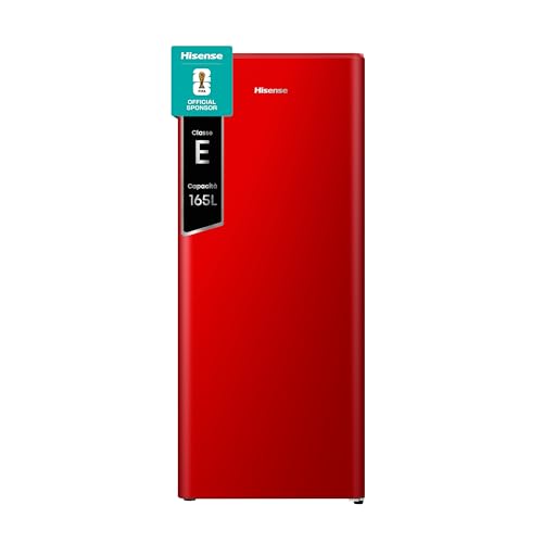 Hisense MUR52169RE - Frigorifero monoporta con scomparto congelatore, 165 L,