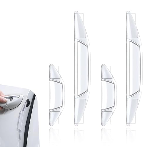 Diamall 4 PCS Car Front Rear Door Anti-Collision Strips, 5.79