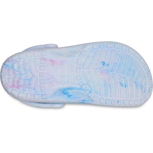Image of Crocs Unisex Adult Classic Marbled Tie-dye Clogs