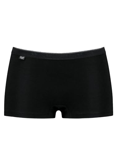 Sloggi Damen Unterhose Basic+ Short, 38, Schwarz