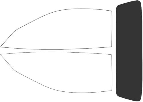 Vista 18 de Rvinyl Kit de tinte de ventana compatible con Chevrolet Corvette 1998-2004 (convertible) - Kit completo de precorte - 35% Completo - 35 %