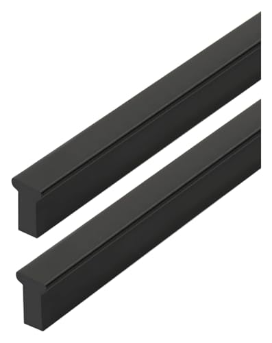 Tiradores de armario sólidos y elegantes en aleación de aluminio de 275mm 2