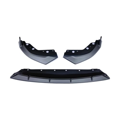 Becquet de pare-chocs avant BMW G20 G21 LCI 2022-2023 lame spoiler noir mat