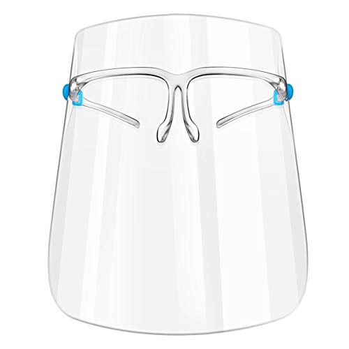Preisvergleich Produktbild PRETYZOOM Sicherheitsgesichtsschutz Gesichtsschutz Transparente Gesichtsmaske Gesichtsschutz Verhärt Schallwand