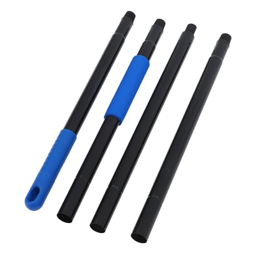 BUTIFULSIC Section Mop Replacement Handle Lightweight Extension Pole for Refills and Brooms Spray Coated Iron for Easy Storage and Versatile Cleaning Tasks
