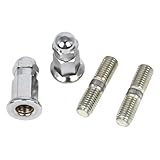 Ajustement : spécialement conçu for les vis et écrous de tuyau d'échappement M7*17, compatible avec divers modèles, notamment Elite 125, LEAD 100, NHX 110, WH100, LEAD 125 SCV et SCR 100.