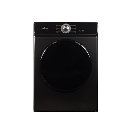 Willow W10TDB 10kg Vented Tumble Dryer with 8 Programmes 120 Min Max Cycle Time Front Loading - Black