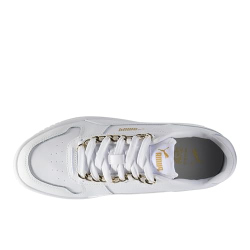 Image of PUMA Womens Carina Street Blingbling Lace Up Sneakers Shoes Casual - White
