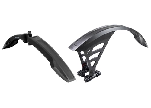 PARAFANGHI MOUNTAIN BIKE: questo set contiene un parafango anteriore, Deflector FM60, e un parafango posteriore, Deflector RS75. Appositamente progettati per la mountain bike, garantiscono un'eccellente protezione anche in condizioni estreme.