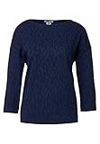 only blazer 3/4 arm Street One Shirt mit 3/4 Arm , U-Boot Ausschnitt und modernem Leomuster