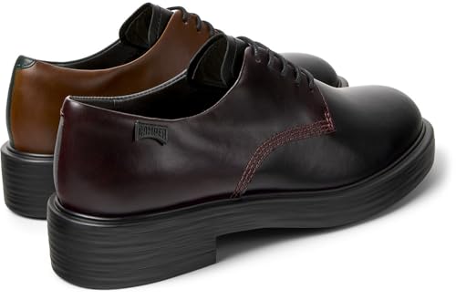 Chaussures en cuir Twins Dean Camper K201684 : derbies asymétriques confortables - 2