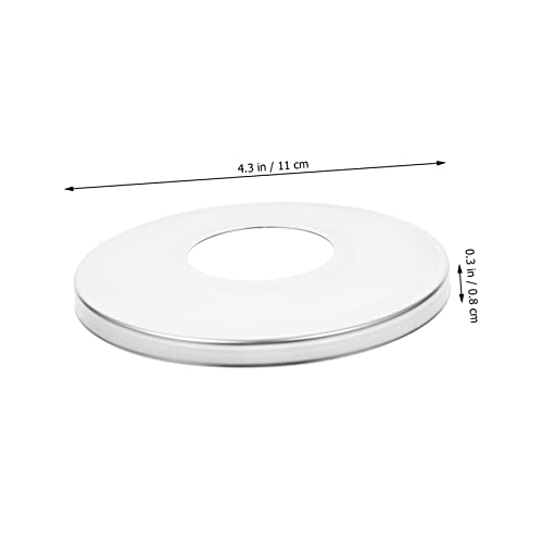 2 tapas para barandas de escalera de piscina de acero inoxidable miniatura 6