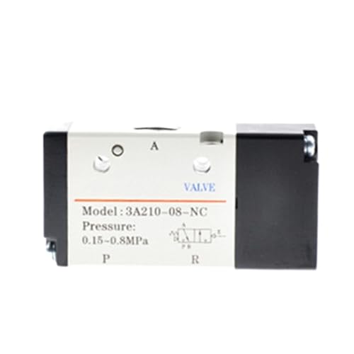 Vanne pneumatique 3A210-06-NC à double ou simple commande d'air normalement ouverte - 2