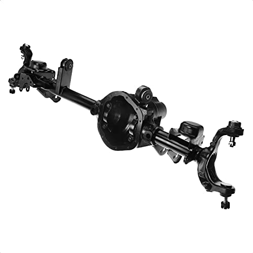 Front Dana 44 Axle Bare Axle Housing for 2007-2015 Jeep Wrangler (w/E-Lock) - Fits: 68017174AA, 68017174AB, 68017174AC, 68017174AD