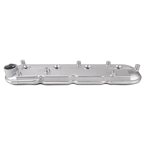Image of TRQ Right Valve Cover Compatible with 1999-2008 Chevrolet GMC Hummer Pontiac Buick Cadillac