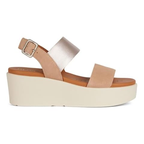 Geox Girl's D Xand 2.2s Open Toe Wedge Sandal Cover