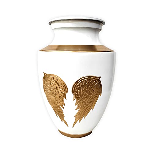 Angel Wing Cremation Urns for Human Ashes, Keepsake Urns for
