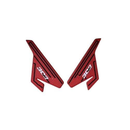 Autocollant traction pads réservoir moto rouge pour Hurricane 302 302R