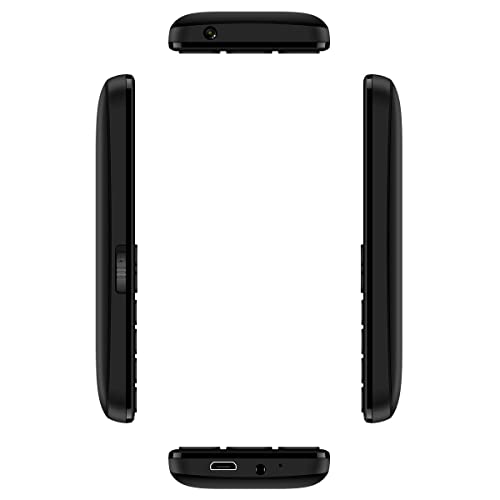 myPhone Halo A - Tastentelefon för Oma & Opa, Dual-SIM, Svart