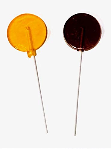 DiabeticFriendly® Sugar Free Halloween Colored Lollipops (Chocolate and Orange assorted)