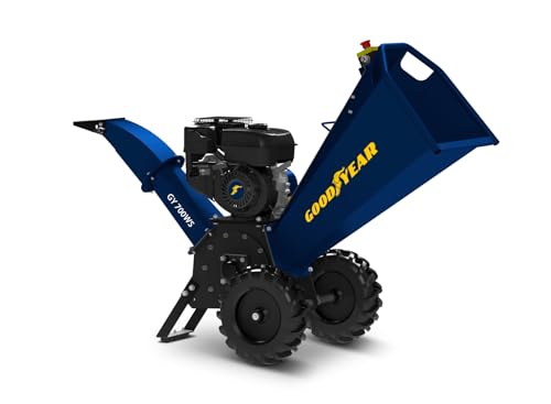 Goodyear Broyeur de végétaux thermique avec moteur 7 ch – vue 2