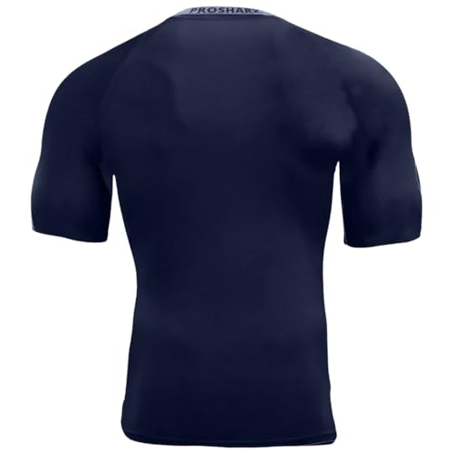 Image of PROSHARX Half Sleeve Compression T-Shirt - Men's Athletic & Sports Tights for Fitness