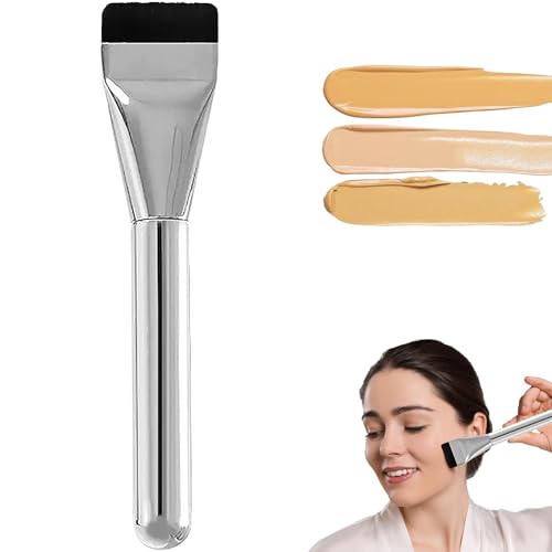 WOLMIK Brocha de base, brocha ultrafina para maquillaje líquido,...
