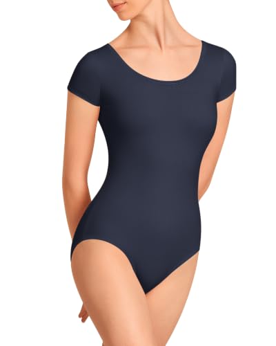 Image of Stelle Women's Ballet Leotard for Dance Scoop Neck Double Lined Bodysuit