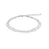 Bracelet de cheville ultra fin bracelet double tour bijoux de pied chaine argent massif 925 bracelet de pied minimaliste chevillère double tour, deux chaînes GUILD_JEWELRY silver bird