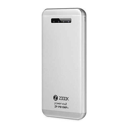 Zoook ZP-PB10MP+ 10000mAH Portable Mobile Charger (Silver