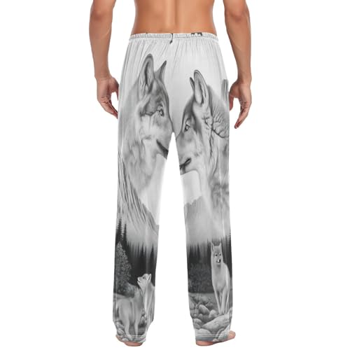 Christmas Pajama Pants for Men Christmas Gnomes Seamless Pajama Bottoms Lounge Pants3