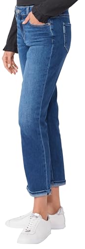 PAIGE Women's Brigitte Boyfriend Fit Mid Rise in Roam3