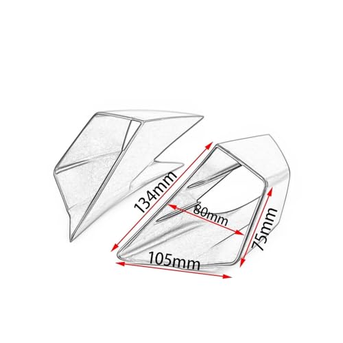 Kit becquet moto 450SR pour stabiliser le carénage face au vent - 2