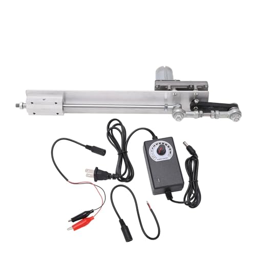 Actuador lineal telescópico de 12V con carrera variable para automatización