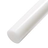 Nylon Round Rod, White Solid Cylindrical Bar 65×300Mm-85×300Mm Suitable for Industrial Machining Equipment Parts,Diameter 80mm(Diameter 80mm)