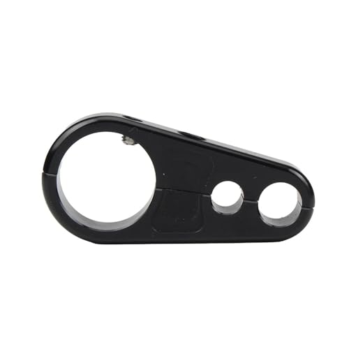 Pince de cadre moto haut de gamme noire pour câblage d'embrayage