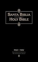 NVI/NIV Biblia Bilingue Imitación Negro 0829724036 Book Cover