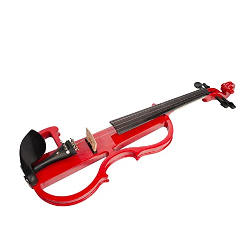 Elektryczne Skrzypce Zestaw Wybrany Stały Drewno Hollow Body Silent W/Brazilwood Bow Skrzypce