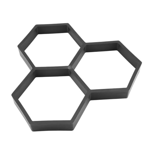 Moule à pavés hexagonal pour réussir un sol en ciment sans maçon - 3