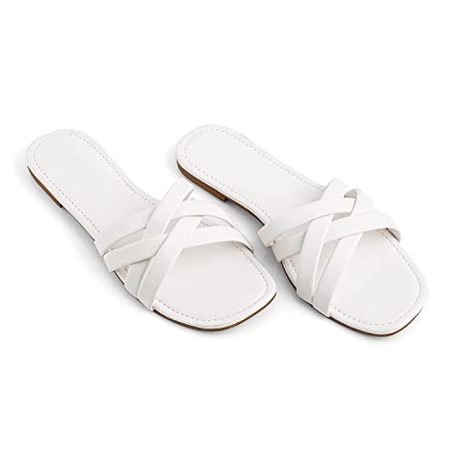 Image of Nowry Women Stylish Flats Fashion Sandal For Party & Wedding /Casual Flat Sandals For Women's & Girls