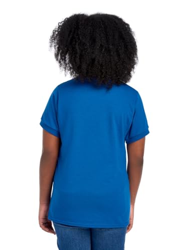 Jerzees Boys' Youth Short Sleeve Polo Shirts, Cotton Blend, Two Button Closure, Regular Fit, Sizes S-XL3